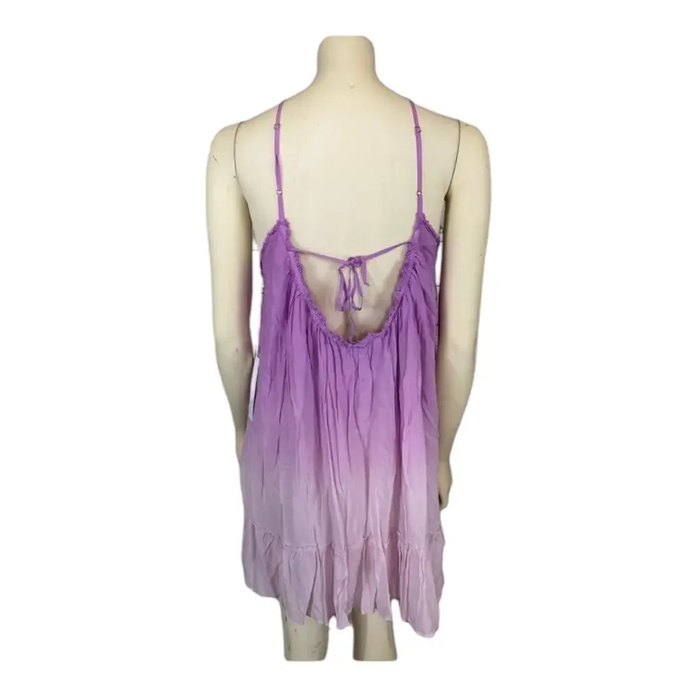 2020s Young Fabulous & Broke Lissa Ombre High-Neck Shift Dress Small NWT